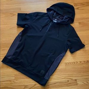 ADIDAS GOLF ADICROSS SHORT SLEEVE HOODIE